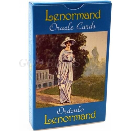 Lenormand Oracle Cards English Version Tarots 44-Card Deck Divination Fate Board Game Family Party Drop Shipping