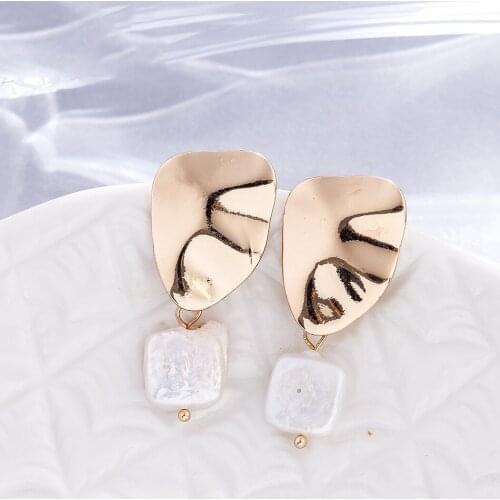 Hot Sale Irregular Fashion Drop Earrings Jewelry orecchini brincos Earrings Jewelry for Women aretes de mujer modernos Wholesale