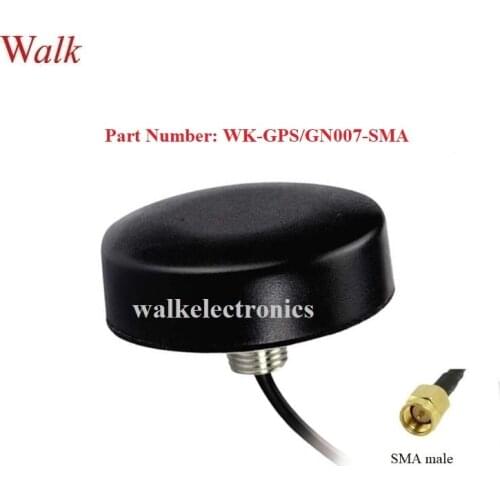 Screw mount gps glonass antenna gps glonass active antenna IP67 gps glonass car antenna SMA male connector
