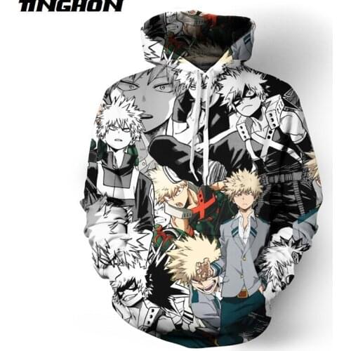 Fashion Harajuku My Dear Hero 3D Full Printed Hoodie/Sweatshirt/Jacket/Men Women Hiphop Casual Plus Size XS 6XL 7XL 05