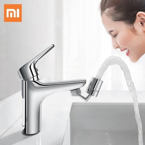 Xiaomi Youpin 720°Rotatable Universal Splash Faucet Spray Head Filter Water Bubbler Faucet Aerator Kitchen Tap Faucet Nozzle