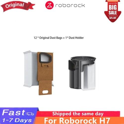 NEW 100% Original Roborock H7 Handheld Cordless Vacuum Cleaner Accessories-Handheld Dust Bag Holder Set Cleaning Kit Accessories