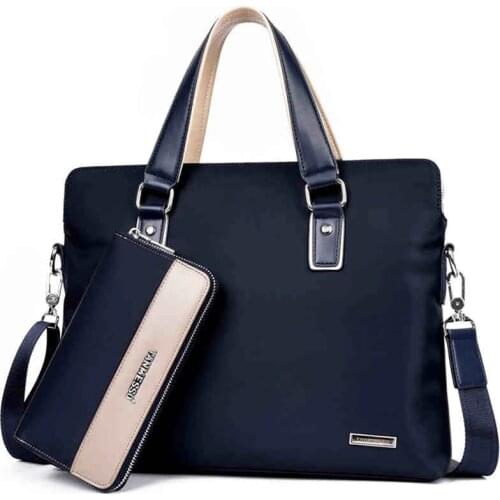 New Fashion Handbag Men Handbag Mens Shoulder Bag Briefcase Men Briefcase Bag Oxford Laptop Bag High Quality Male Business Bag
