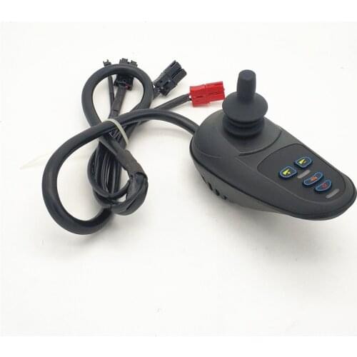 DC motor brushes 24V electric wheelchair controller lever joystick wheelchair drive intelligent universal 360 degree controller