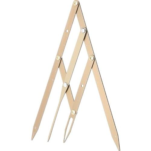Eyebrow Calipers Ruler Microblading Supplies Permanent Makeup Measure Three-point Positioning Balance Ruler Makeup Stencil