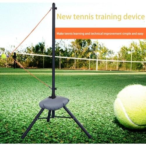 Tennis Training Ball Device Forehand Backhand Practice Serve Single Multiplayer Tennis Swing Trainer Sparring Teaching Device