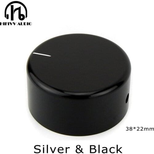 HIFI audio amp Aluminum Volume knob 1pcs Diameter 38mm Height 22mm amplifier Potentiometer knob