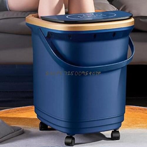Foot bath footbath barrel footbath full-automatic electric massage heating household thermostatic foot bath for over calf