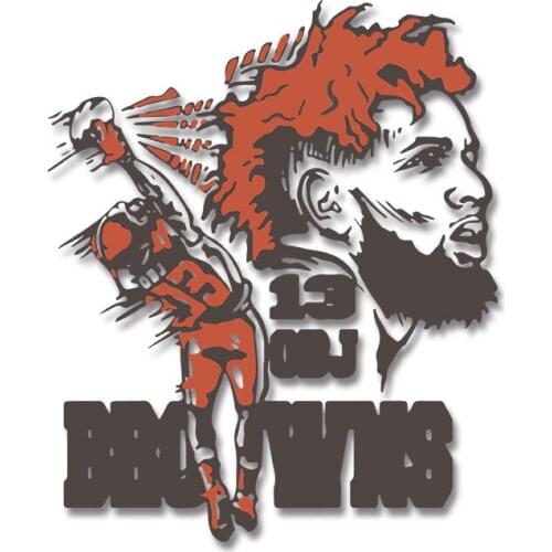 Handsome personality football league player letter heat transfer pattern Heat Vinyl Ironing Stickers Decor Iron on patches