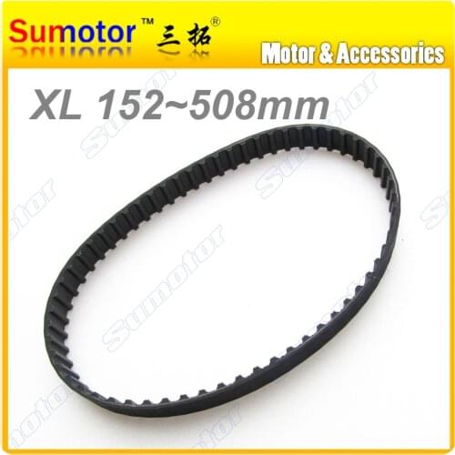 XL Length 6" 7" 8" 9" 10" 11" 12" 13" 14" 15" 16" Width 10mm Pitch 0.2 inch rubber closed Timing belt for CNC 3D printer