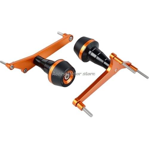 Motorycle Engine Frame Slider Guard Crash Protector Pad For KTM RC390 RC 390 2014 2015 2016 2017 2018 Orange Anti crash pad