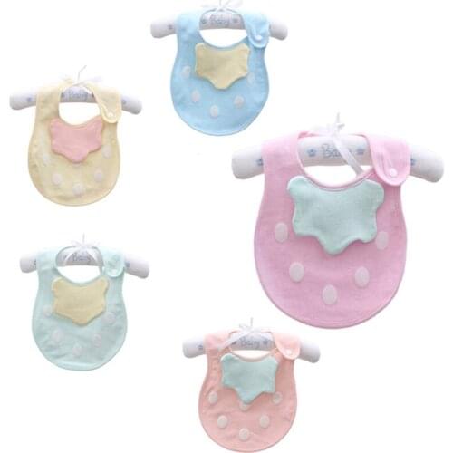 2018 Soft Baby Bibs Cute Strawberry Toddler Bebe Pure Cotton Saliva Towel Ianfant Boy Girl Burp Cloths Bandanas