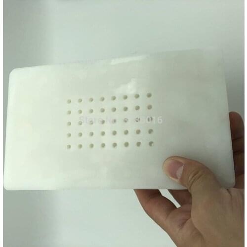 7 inch 14 inch Separate Rubber mat Lcd suction heating separator machine white separation rubber lcd toucn screen separating mat