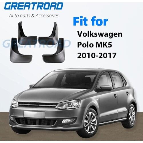 Front Rear Mud Flaps for Volkswagen VW Polo MK5 6R 6C 2010-2017 Mudguards Fender Splash Guards Mud Flap Car Accessories