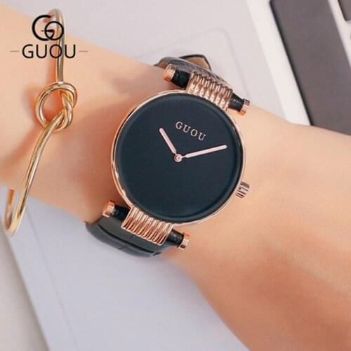 Erkek Kol Saati Simple Watches Women Girls Leather Fashion Casual Wrist Watch Ladies Dress Clock Quartz Watches Relogio Feminino