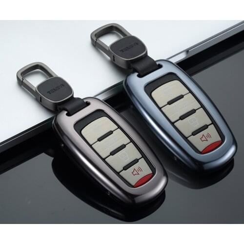 Aluminum Alloy Car Key Case Cover Key Shell Protector Storage Bag for Great Wall Haval H2 H2S H6 Coupe H7 H8 H9 M6