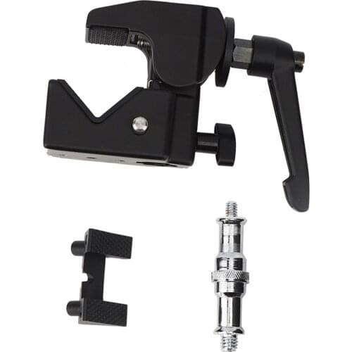 CL-22 C-Type Multi-function SLR Camera Fixed Mount Clamp Photography Ball Head Pliers Clip