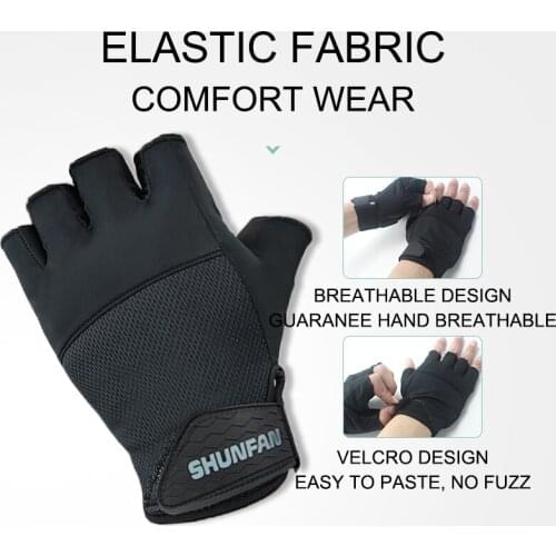 Breathable Cycling Gloves Anti Slip Pad Motorcycle Bike Gloves Men Women Sports Bicycle Gloves