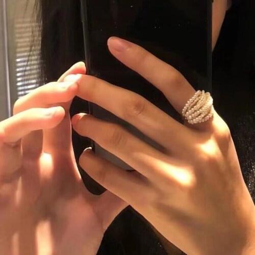 ECHSUN Women's Gold Rings