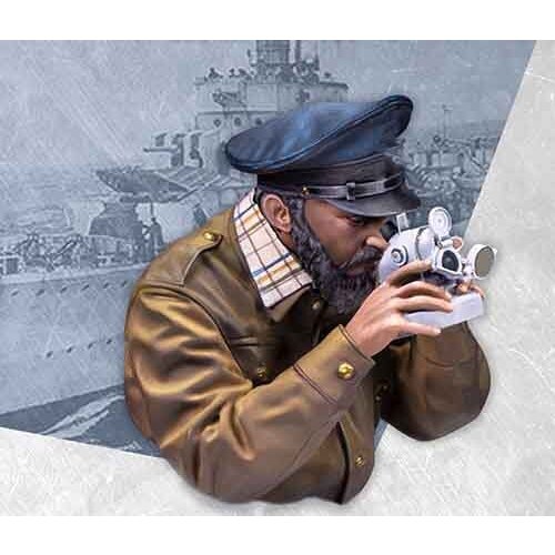 Resin Figure 1/12 ancient warrior officer watch bust Model Unassambled Unpainted Figure Building Kit