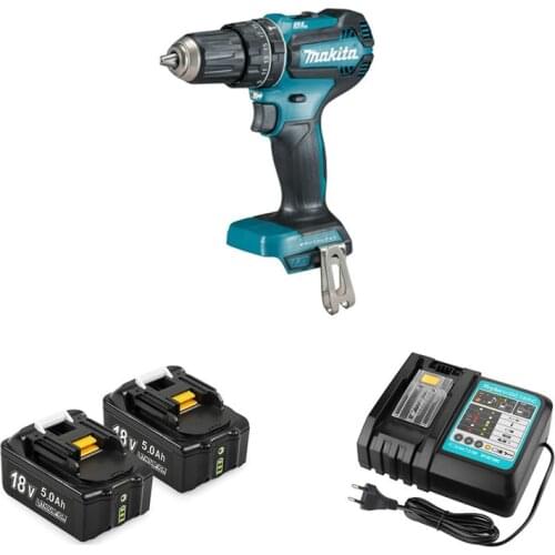 Makita DHP485 with Replace for BL1850B 5.0Ah 18V battery and charger DC18RC