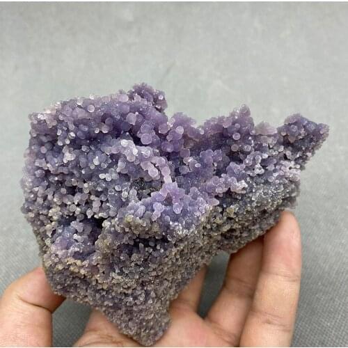 Natural grape agate mineral specimen stones and crystals healing crystals quartz gemstones free shipping
