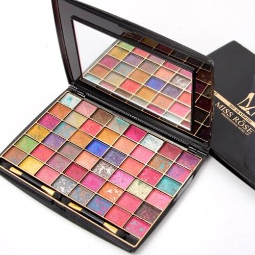 20pcs 48 Colors Eyeshadow Palette matte Earth Color 3D eye shadow glitter eyeshadow palette