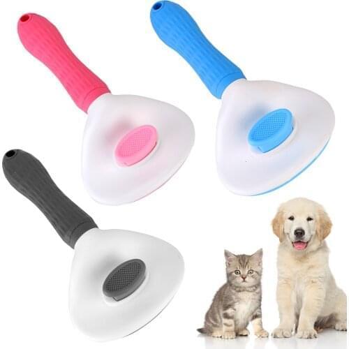 Cats Dog Comb Pet Hair Removal Comb Grooming Trimmer Fur Comb Brush Slicker Tool Pet Products Hair Brush Trimmer Cat Supplies