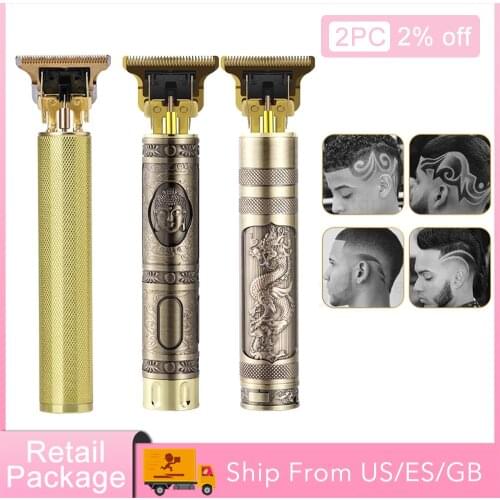 Hair Trimmers Electric Hair Clipper Professional USB Rechargeable Trimmer For Men Beard Trimmer Cordless Hair Cutting Machine