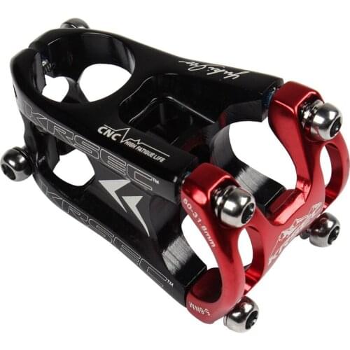Cross-border exclusively for KRSEC CNC ultra-light short handlebar mountain bike aluminum alloy 31.8*50MM riser