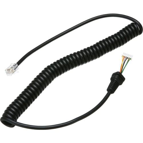 Microphone Mic Cable For Yaesu MH-36B6J FT-100 FT-100D FT-90R FT-2600M FT-3000M
