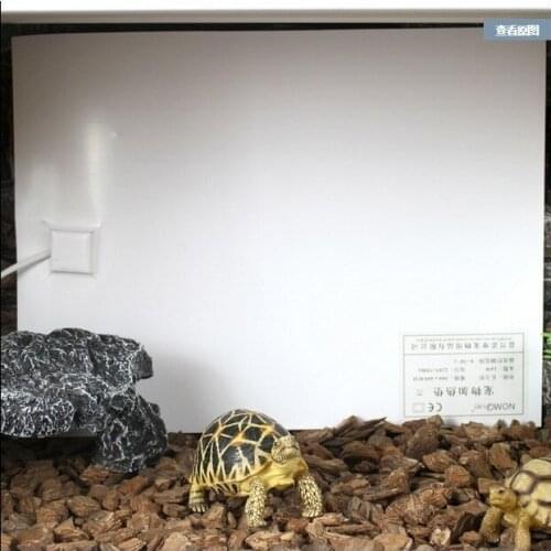 Waterproof Heating Pad with Thermostat, Reptile Thermo Under Tank Heater, Wall Pasting Mounted with Viscous layer