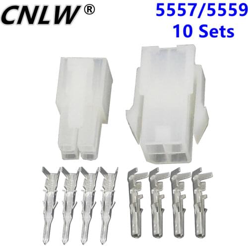 10 Sets 5557 5559 Connector 4 Pin Automotive Wiring Harness Connector Automotive Connector Automobile Connector