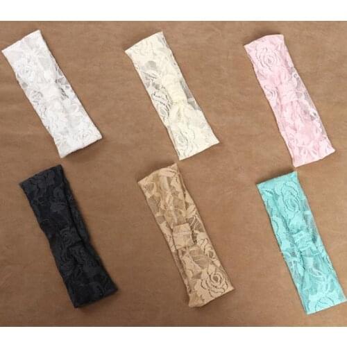 10 pcs/lot , Lace Knot Headband , Lace Turban Headwraps