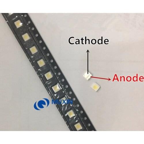 100pcs FOR Original WOOREE LED light-emitting Light Beads Cool white 3535 3V 1.85W LED LCD TV Backlight for Application