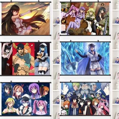 5D DIY Diamond Painting Anime Diamond Embroidery Full Square Akame Ga KILL! Cross Stitch Kits Mosaic Kids Room Decoration
