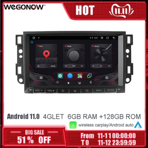 8"DSP Android10.0 4GB+128G Car DVD Player GPS Map carplay WIFI Bluetooth RDS Radio For Chevrolet Epica Aveo Captiva 2004- 2012