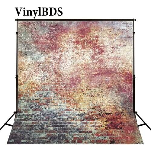 VinylBDS 5X7FT Abstract Portrait Backgrounds for Photo Studio Bokeh Graffiti brick wall Backrop for Children Photo Shoot