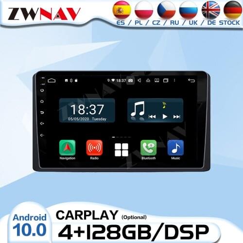 Carplay 2 Din Android 10 IPS Screen Radio Receiver For Kia Carnival 2019 2020 Audio Stereo Video Player GPS Navigation Head Unit
