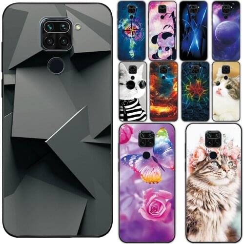 For Redmi Note 9 Case Geometric Style Cover For Redmi Note 9 Soft TPU Silicone Phone Case For Xiaomi Redmi Note 9 Fashion Bumper