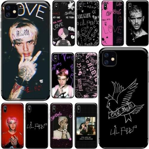 Hip Hop Rapper Lil Peep ROCK Phone Case For iphone 8 11 12 Redmi note 8 9 s huawei p 30 pro lite plus cover shell funda