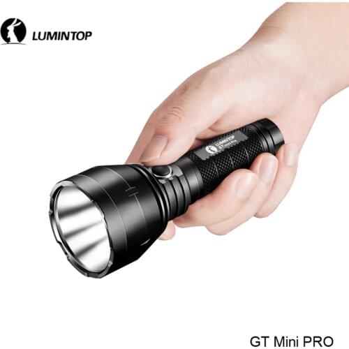 Lumintop GT Mini PRO High Power Flashlight 3500 Lumen Cree XHP50.2 18650 Tactical Torch 480 Meters Long Throw Searchlight
