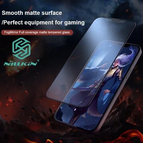 Nillkin Matte Tempered Glass For iPhone 12 Pro Max mini Game Gaming FogMirror Screen Protector Protective Guard