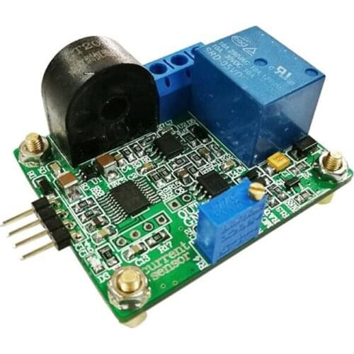 AC current detection sensor module 5A/10A/20A/50A transformers serial computer control relay