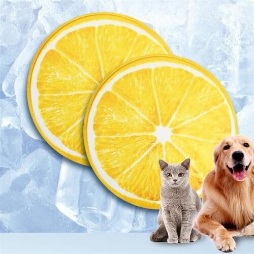 60x60cm Dog Cooling Mat Self-Cooling Pad Safe Gel Summer Sleeping Bed Comfort for Small Large Dogs Pets Cats Puppy Bed Sofa