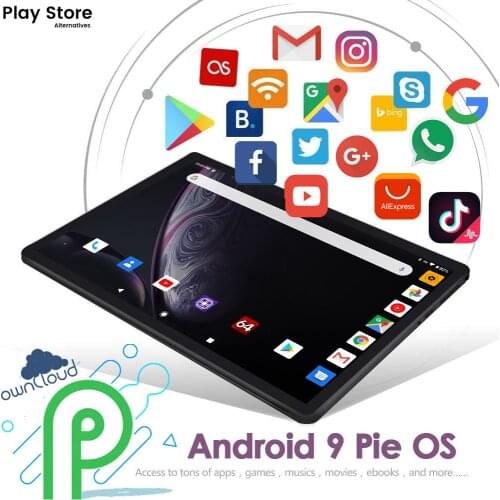 2020 New 10 inch Tablet PC Octa Core Android 9.0 OS Dual SIM Cards WIFI GPS Global Tablet 10.1 32GB ROM GPS 10 inch Tablets