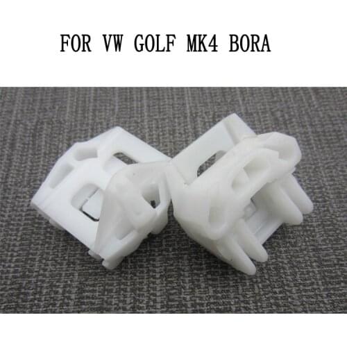 X 4 piece FOR VW MK4 GOLF BORA POWER ELECTRIC WINDOW LIFTER CLIPS PAIR FRONT RIGHT and LEFT 1997 to 2006