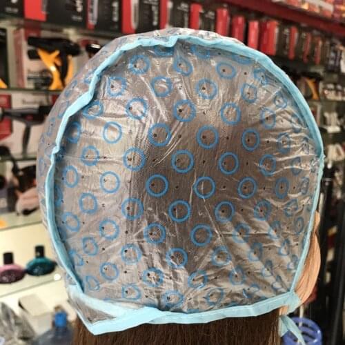 1pc or 5pcs Hair Dyeing Cap + Hook Brush Coloring Highlighting Tinting Cover Protector DIY Home Use Pro Salon Hair Styling Tools