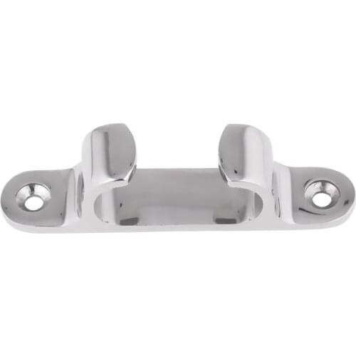 2pcs 6" Bow Chock Straight Fairlead Boat Cleat Dock Deck Cleat Mooring
