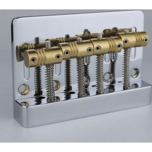 4 String High Mass Vintage Machined Bass Bridge Tailpiece Replacement for Precision Electric Instruments Made In Korea CNC